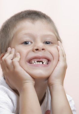 iyi vakit geçiriyor tatlı çocuk portresi Studio