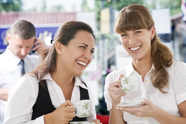 Café com café — Fotografia de Stock