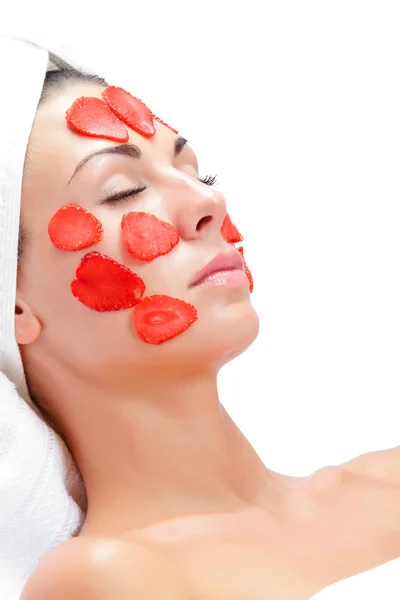 Berry face — Stock Photo, Image