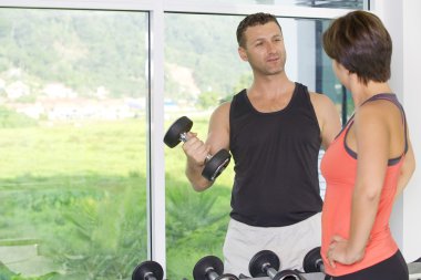 gymin spor salonunda