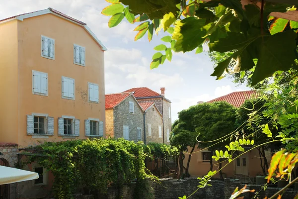 Fragment like view of nice European old town — Stock Photo, Image