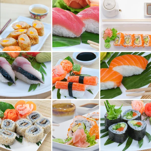 Mistura de sushi — Fotografia de Stock