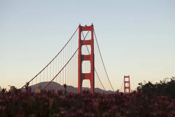 Panoramic View Golden Gate Bridge San Francisco — Stock Photo, Image