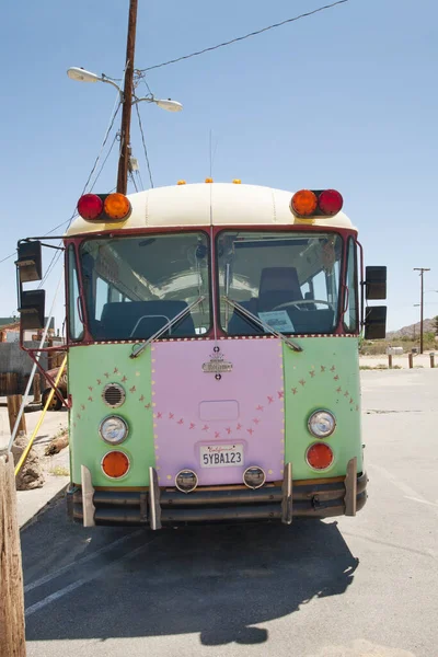 Williams Arizona Usa Mai 2014 Straßenszene Mit Klassischem Bus Williams — Stockfoto