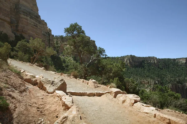 Vista Panorámica Del Bonito Parque Estatal Del Gran Cañón Estados — Foto de Stock