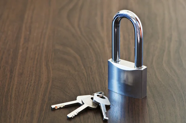 Closed padlock — Stock Photo, Image