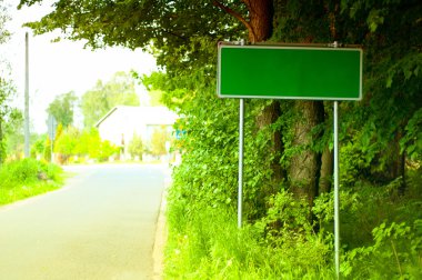 boş ortak şehir işareti