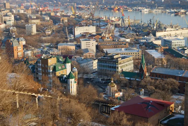 Paysage urbain Vladivostok — Photo