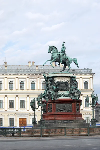 Monument to Nicholas I — Stock Photo, Image