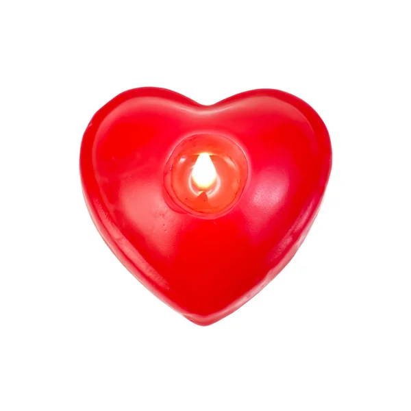 Serca, w formie świece — Zdjęcie stockowe