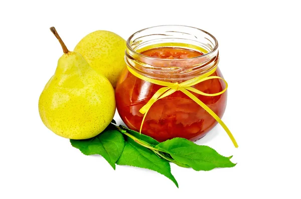 Jam pear with pears — Stock Photo, Image