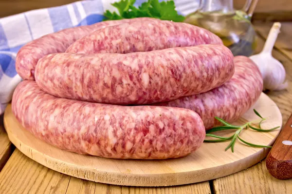 gemide sosis domuz yağı ile