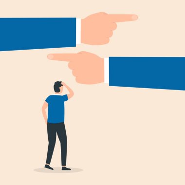Adam doğru yolu seçiyor, karar veriyor. Alternatif seçenek, olasılıklar. Vektör illüstrasyonu