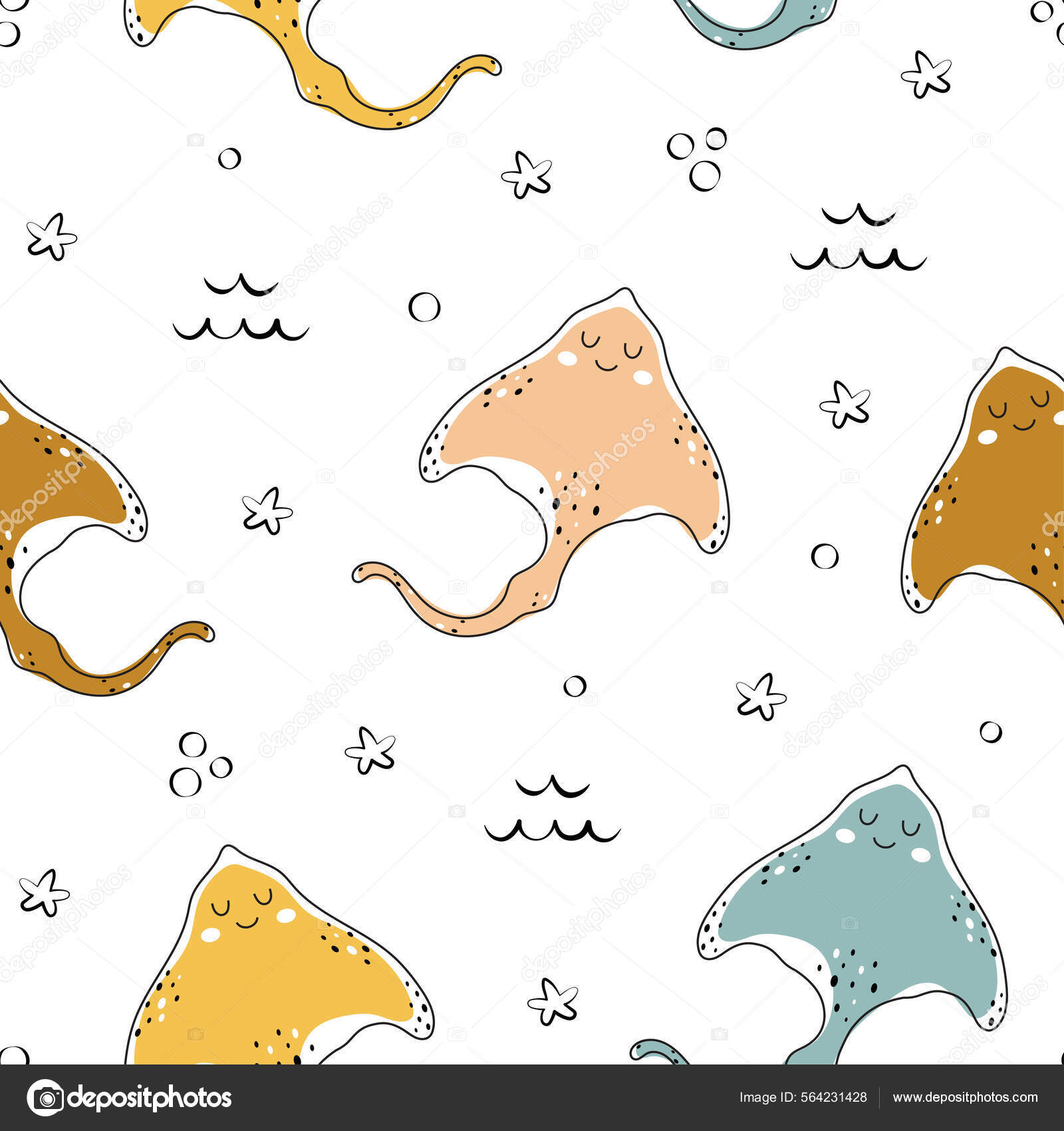 Ocean Inhabitantストックベクター ロイヤリティフリーocean Inhabitantイラスト ページ 3 Depositphotos