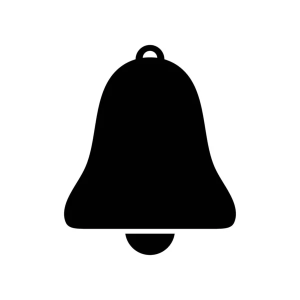 Ikona Budíku Služební Zvonek Vektorová Ilustrace Izolované Bílém Pozadí — Stockový vektor