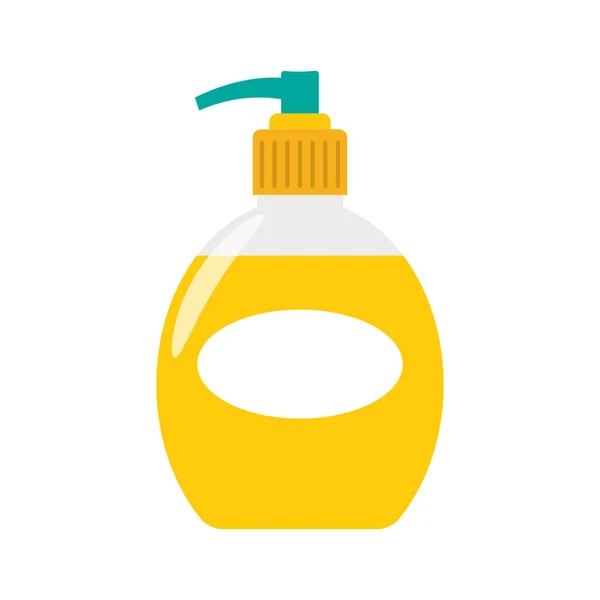 Hand Sanitizer Icon Hand Washing Liquid Soap Symbol Vector Illustration — Archivo Imágenes Vectoriales