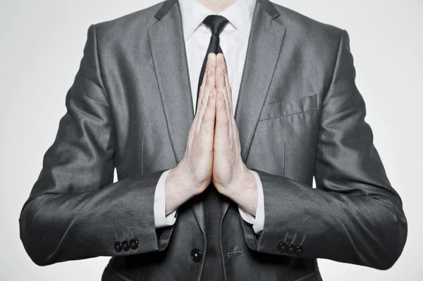 Hands set in pray — Stock Photo, Image