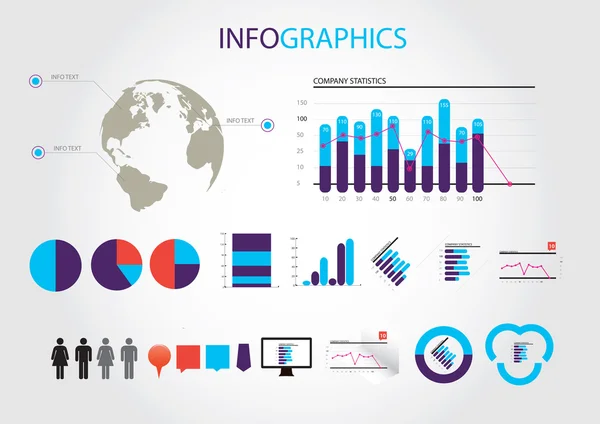 Infografías — Archivo Imágenes Vectoriales