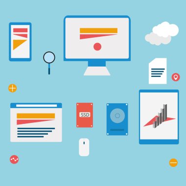 düz web grafikleri