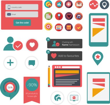 düz web ve app grafik