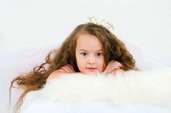 Portrait of the beautiful girl — Stock Photo, Image