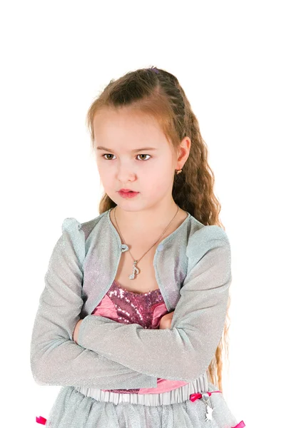 Offended girl — Stock Photo, Image