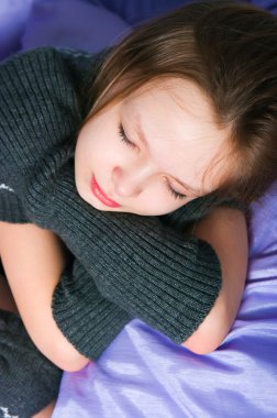 Uyuyan kız.