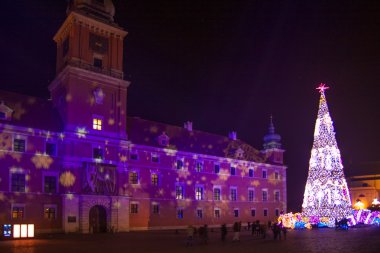 Varşova eski şehir kış