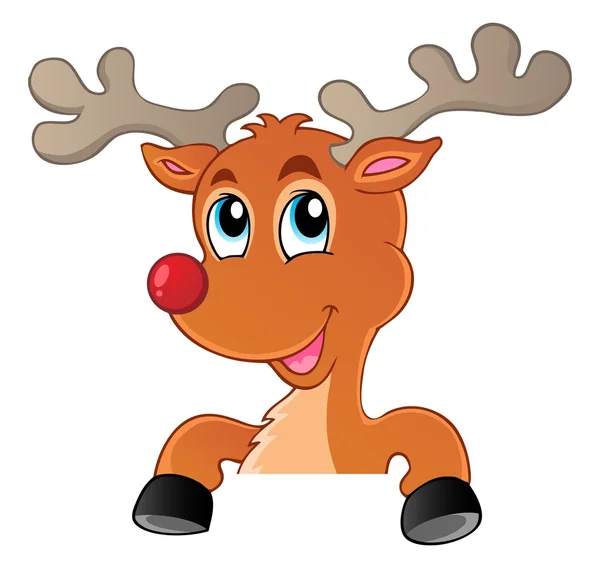 Reindeer theme image 3 — Stock Vector