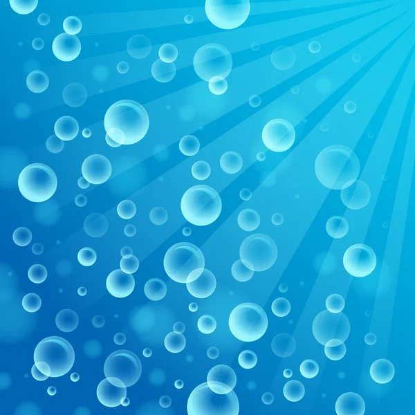 Abstract background with bubbles 2 — Stock Vector