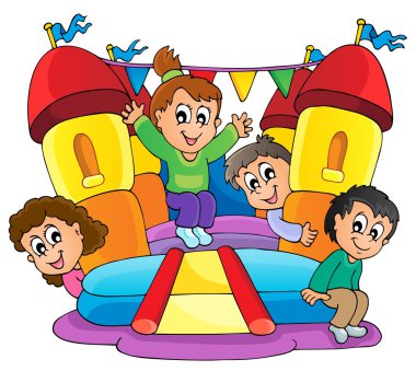 Kids play theme image 9 clipart
