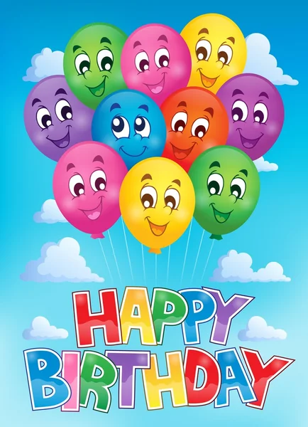Balloons theme image 6 — Stock Vector