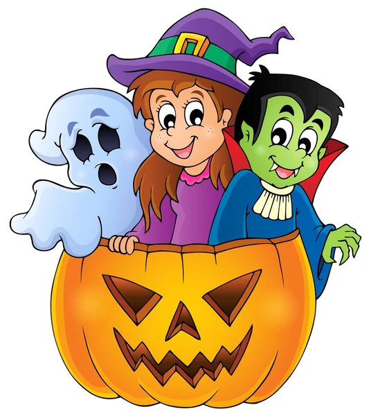 Halloween karaktär bild 4 — Stock vektor