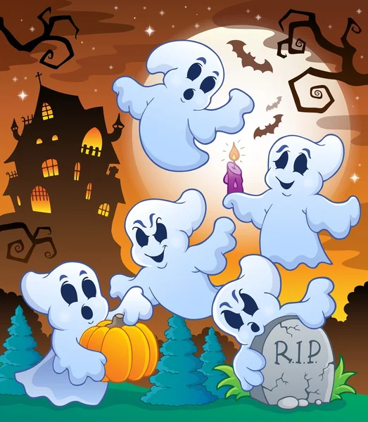 Halloween karakter afbeelding 6 — Stockvector