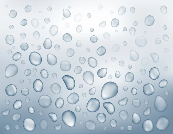 Water drops theme image 2 — Stock Vector