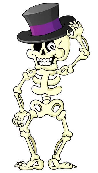 Skelett-Thema Bild 1 — Stockvektor
