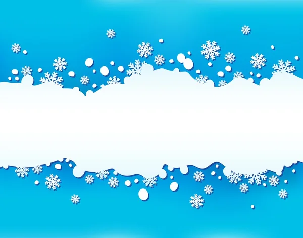 Floco de neve tema fundo 6 —  Vetores de Stock