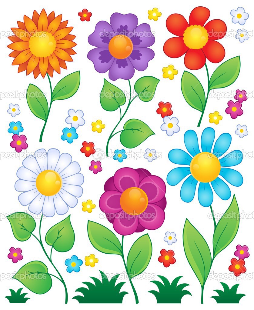 tecknade bilder på blommor tecknade bilder på blommor