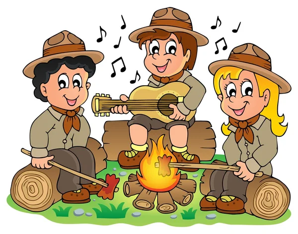 Lagu Pramuka Stok Vektor Ilustrasi Lagu Pramuka Bebas Royalti Depositphotos