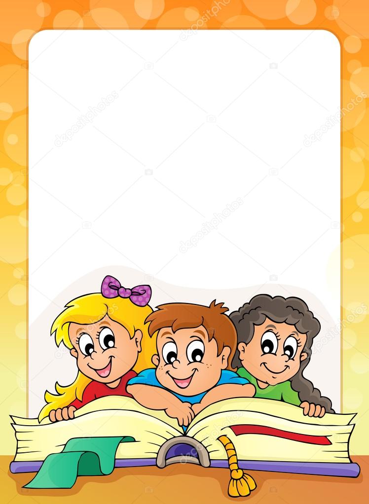 Frame With Pupil Theme 3 Vector Image By C Clairev Vector Stock 48609743