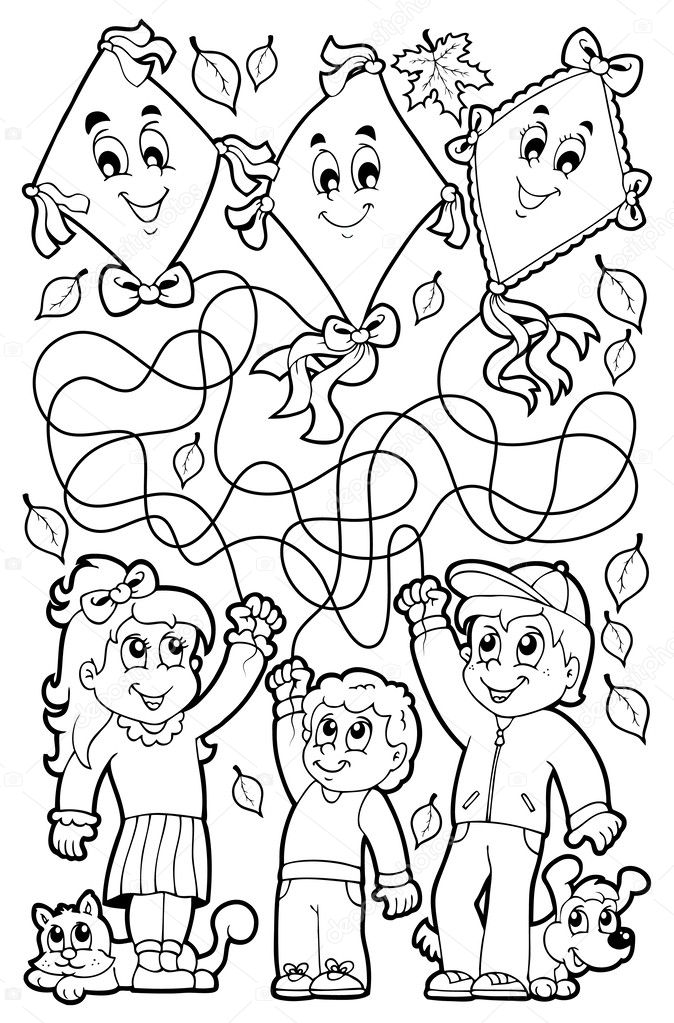 子ども 塗り絵