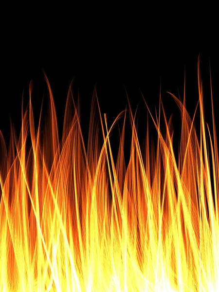 Абстрактный фон пламени — стоковое фото