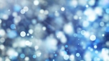 Yumuşak bokeh ve mercekli renkli bayram animasyonu