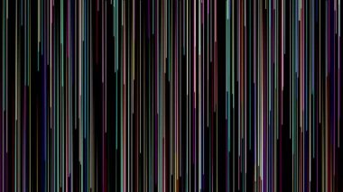 Işınlar parıldıyor, soyut tatil animasyonları ve neon ışınları yavaş ilerliyor.