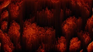 Dinamik piksel sıralama animasyonu, soyut animasyon duvar kağıdı.