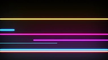 abstract colourful background with glowing lines, animated live wallpaper