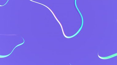 dinamik soyut animasyon holografik renklerde, animasyon canlı duvar kağıdı, 4K giriş arka plan