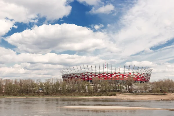 Sights of Poland. National Stadium in Warsaw. — Stock Photo, Image