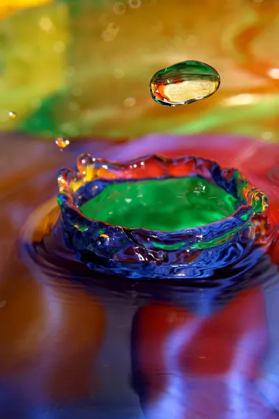 Rainbow water. — Stock Photo, Image