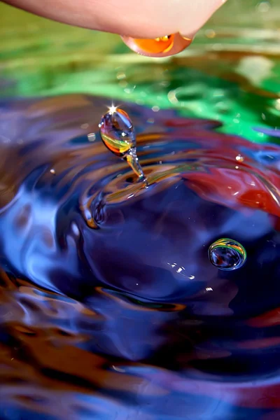 Rainbow water. — Stock Photo, Image